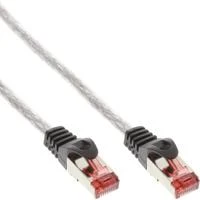 InLine patch cable Cat.6, S/FTP (PiMf), 250MHz, skaidrus - 5m