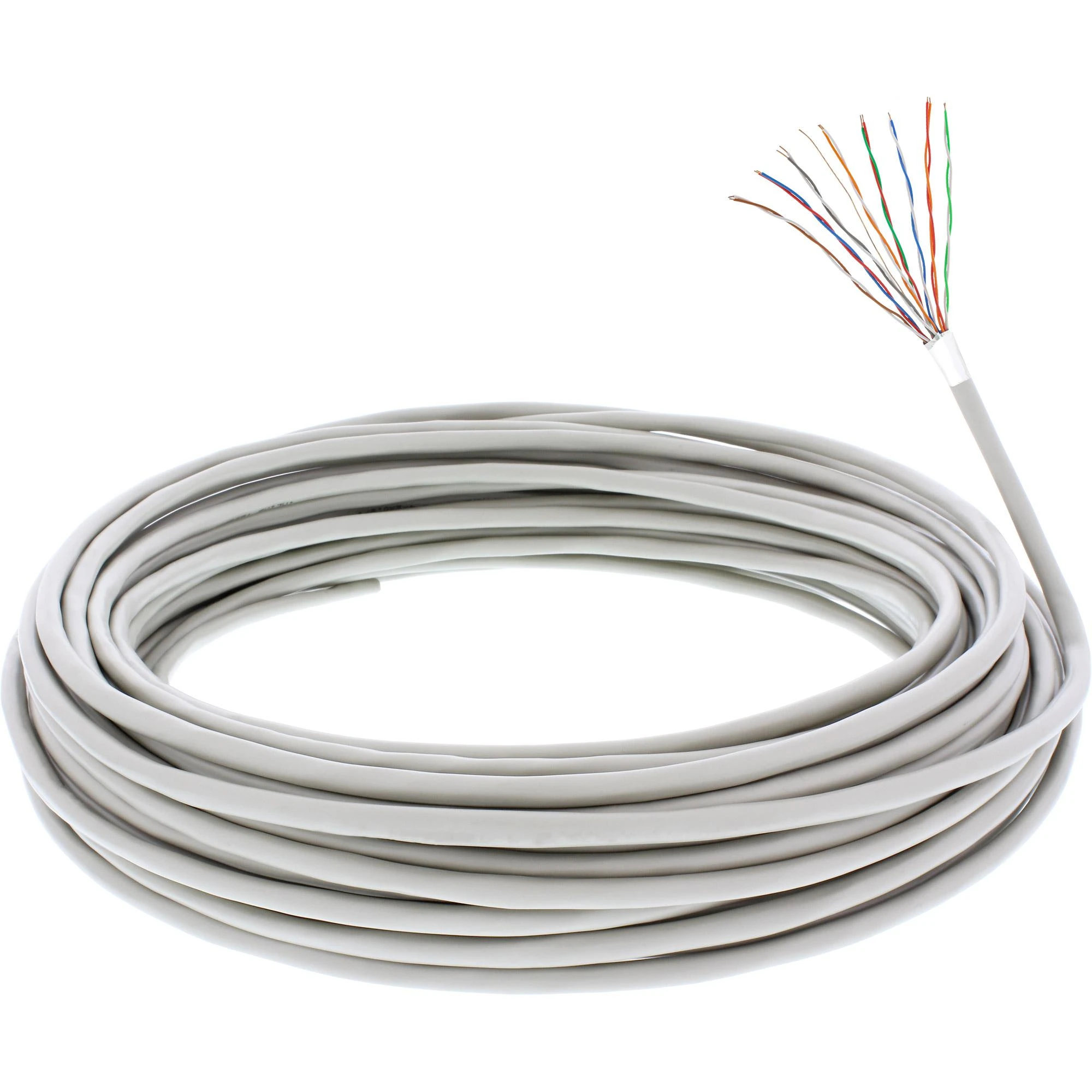 InLine Telephone Kabelis 16 gyslų, 8x2x06mm, ekranuotas, 25m (69978C)