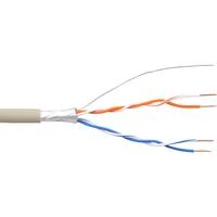 InLine Kabelis Telefono instaliacija 4 gyslų, 2x2x0,6mm, ekranuotas, 100m (69980)