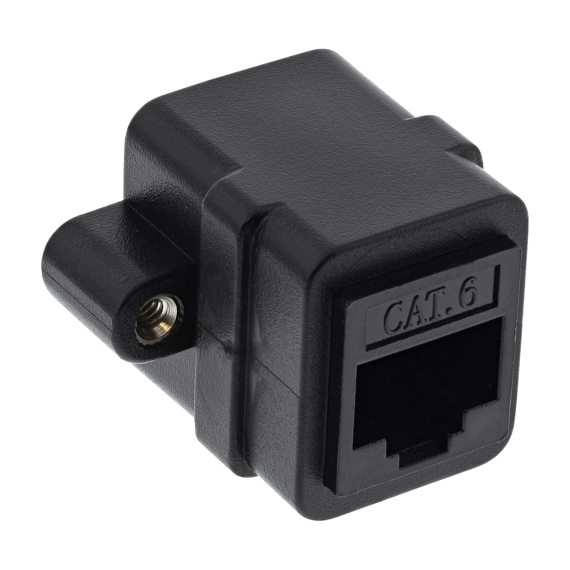 InLine® Komutacinis kabelis Mova UTP 2x RJ45 moteles montavimui