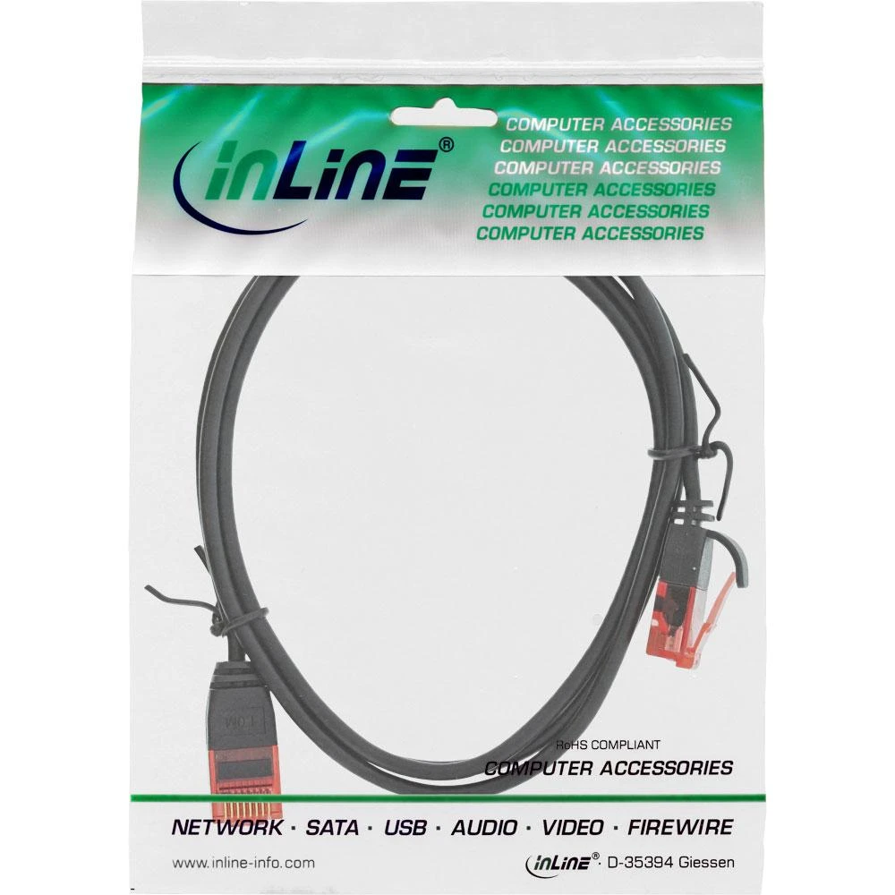 InLine Patchcord Slim U/UTP, Cat.6, 10m (71200S)