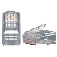 InLine Modular 8P8C RJ45 gniuždymo kištukas, RJ – ISDN juostinis kabelis, 100 vnt (73098)