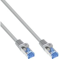 InLine® Patch kabelis, Cat.6A, S/FTP, TPE lankstus, pilkas, 30m