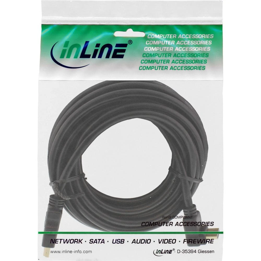Kabelis InLine HDMI - HDMI 7.5m juoda (17007V)