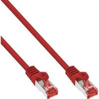 InLine Patchcord S/FTP, PiMF, Cat.6, 250MHz, PVC, CCA, raudona 7,5 m (76107R)