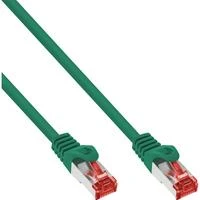 InLine Patchcord S/FTP, PiMF, Cat.6, 250MHz, PVC, CCA, žalia 10m (76110G)
