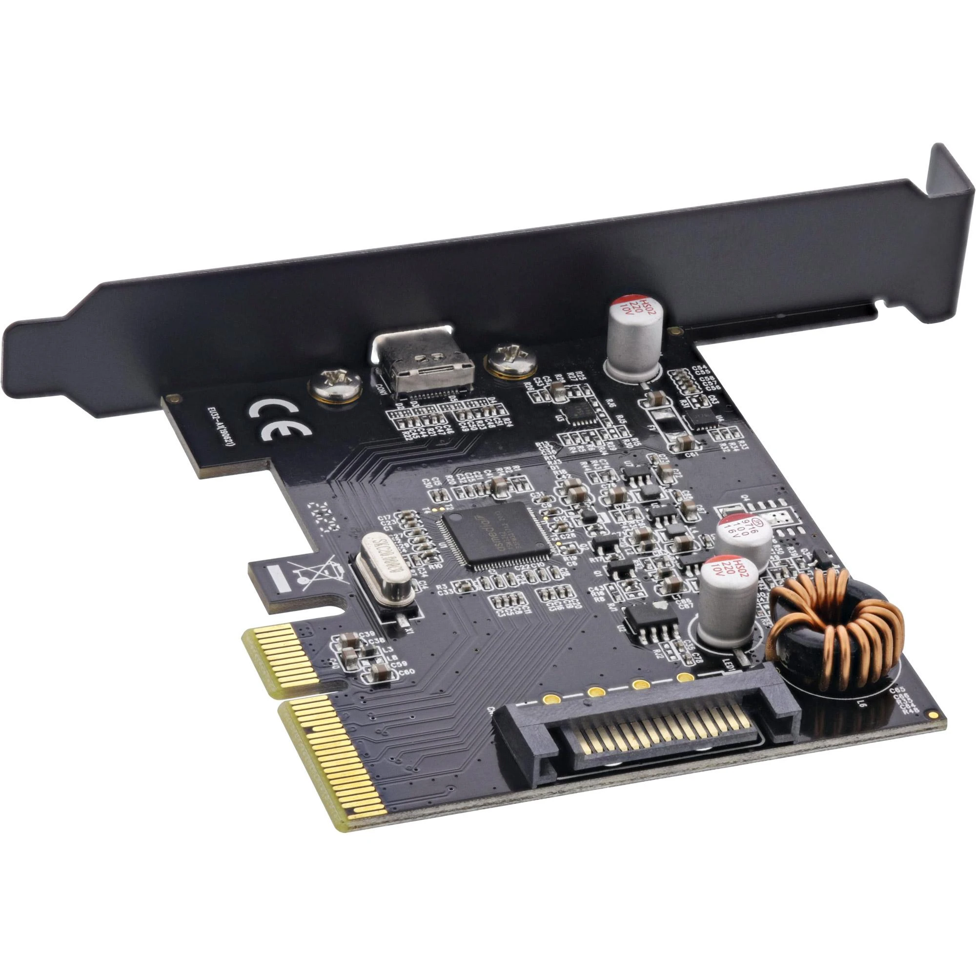 InLine sąsajos plokštė, PCIe x4, USB 3.2 Gen.2x2, 1x USB Type-C