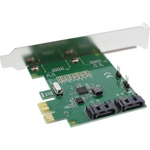 InLine RAID valdiklis PCIe x1, skirtas 2x SATA 6G, su LP lizdo laikikliu