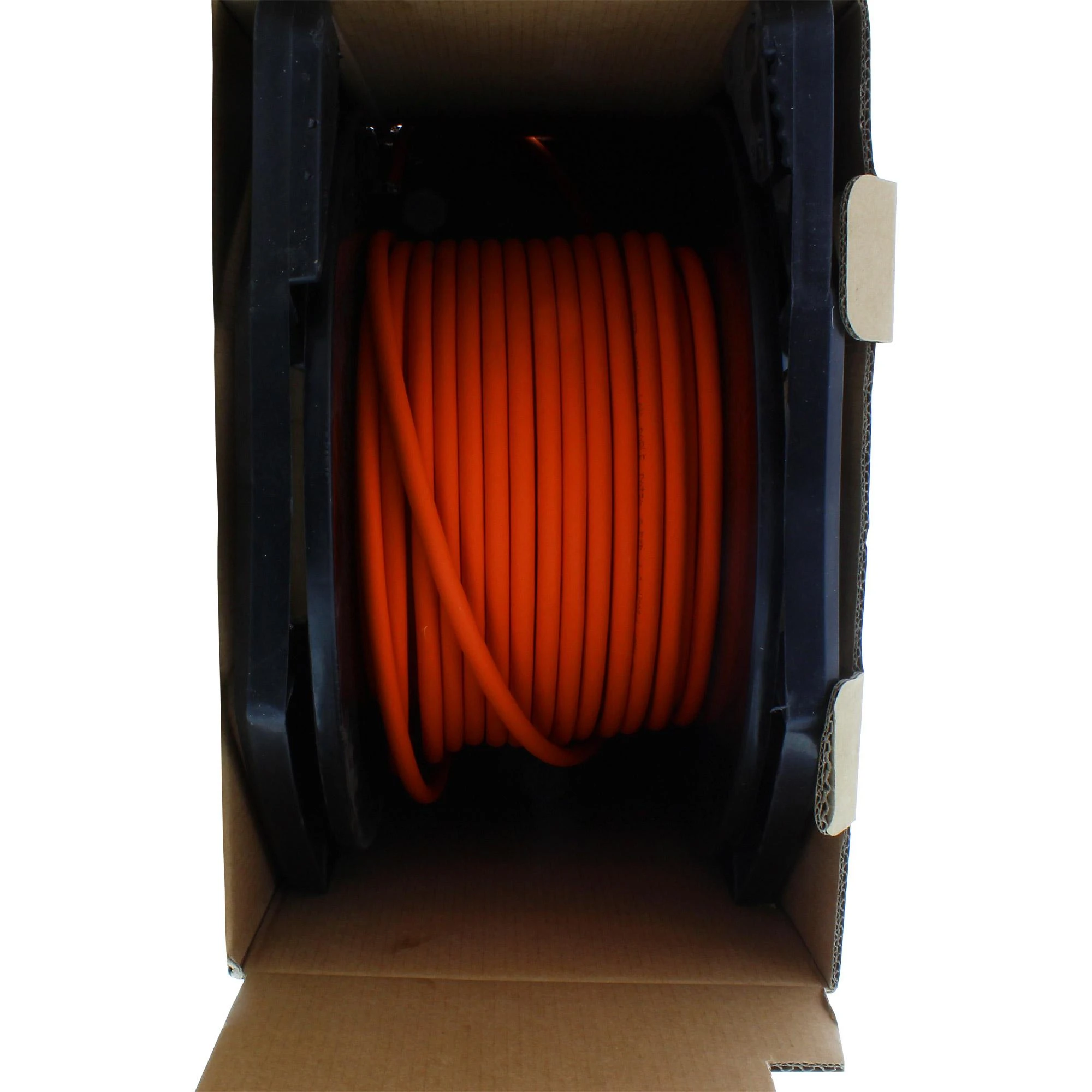 InLine montavimo kabelis S/FTP, PiMF, Cat.7a, AWG23, 1200MHz, be halogenų, oranžinis, 100m (77100I)