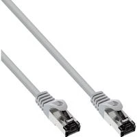 InLine® Komutacinis kabelis S/FTP PiMF Cat.8.1 halogen free 2000MHz pilkas 5m