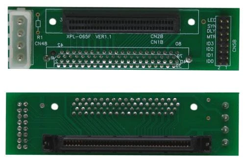 Inline adapterio plokštė sujungimui 80-68 pin