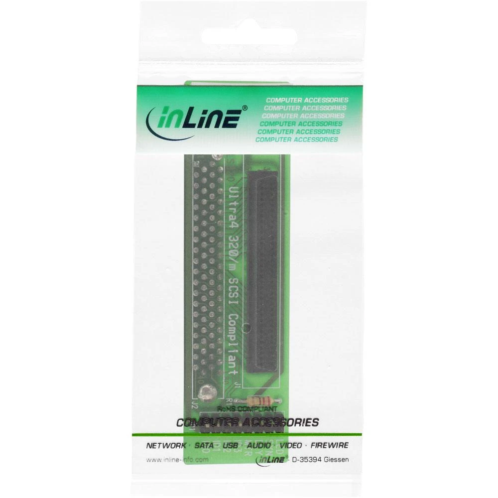 InLine Adapters 80 Pin Female – 68 Pin Female (82680)