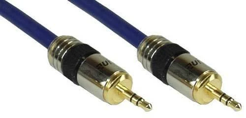 InLine 3,5 mm garso laidas su metaliniais antgaliais