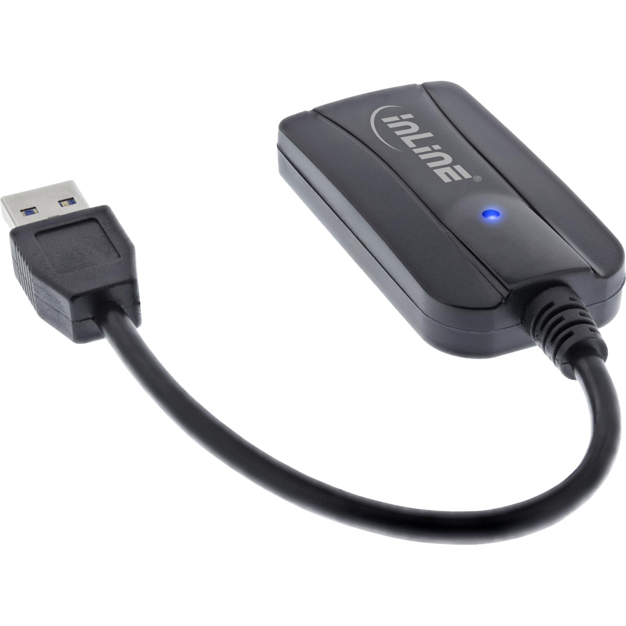 Skaitytuvas InLine® kortelių skaitytuvas USB 3.1 USB-A, suderinamas su SD/SDHC/SDXC, Micro SD, UHS-II