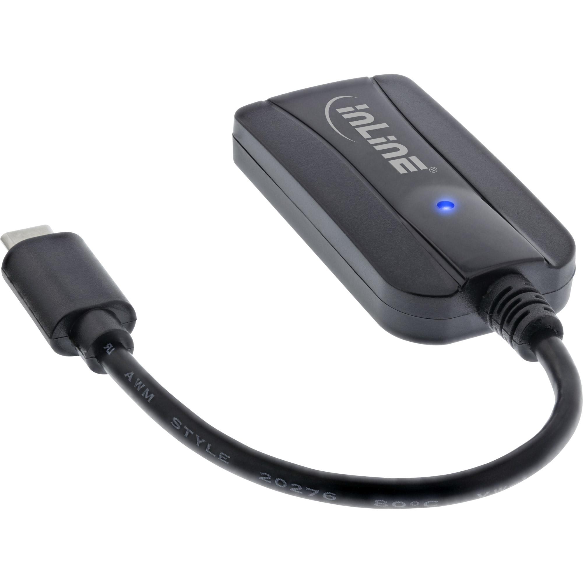 Skaitytuvas InLine® kortelių skaitytuvas USB 3.1 USB-C, suderinamas su SD/SDHC/SDXC, Micro SD, UHS-II