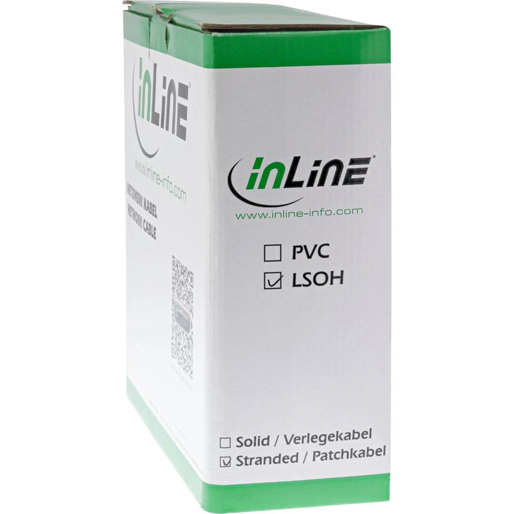 InLine S/FTP kat.6a juoda 100m (76899S)