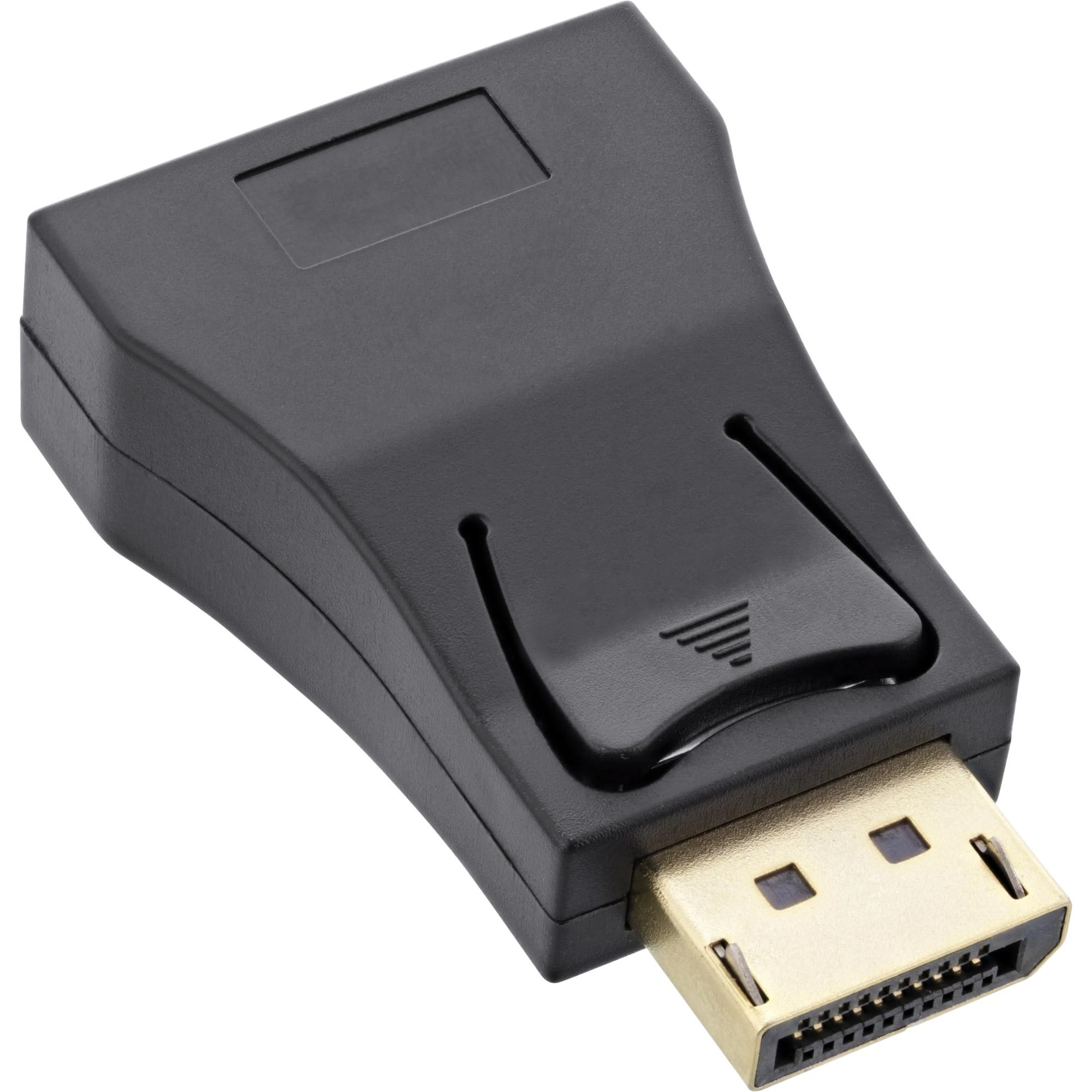 DisplayPort į VGA adapteris, juodas korpusas