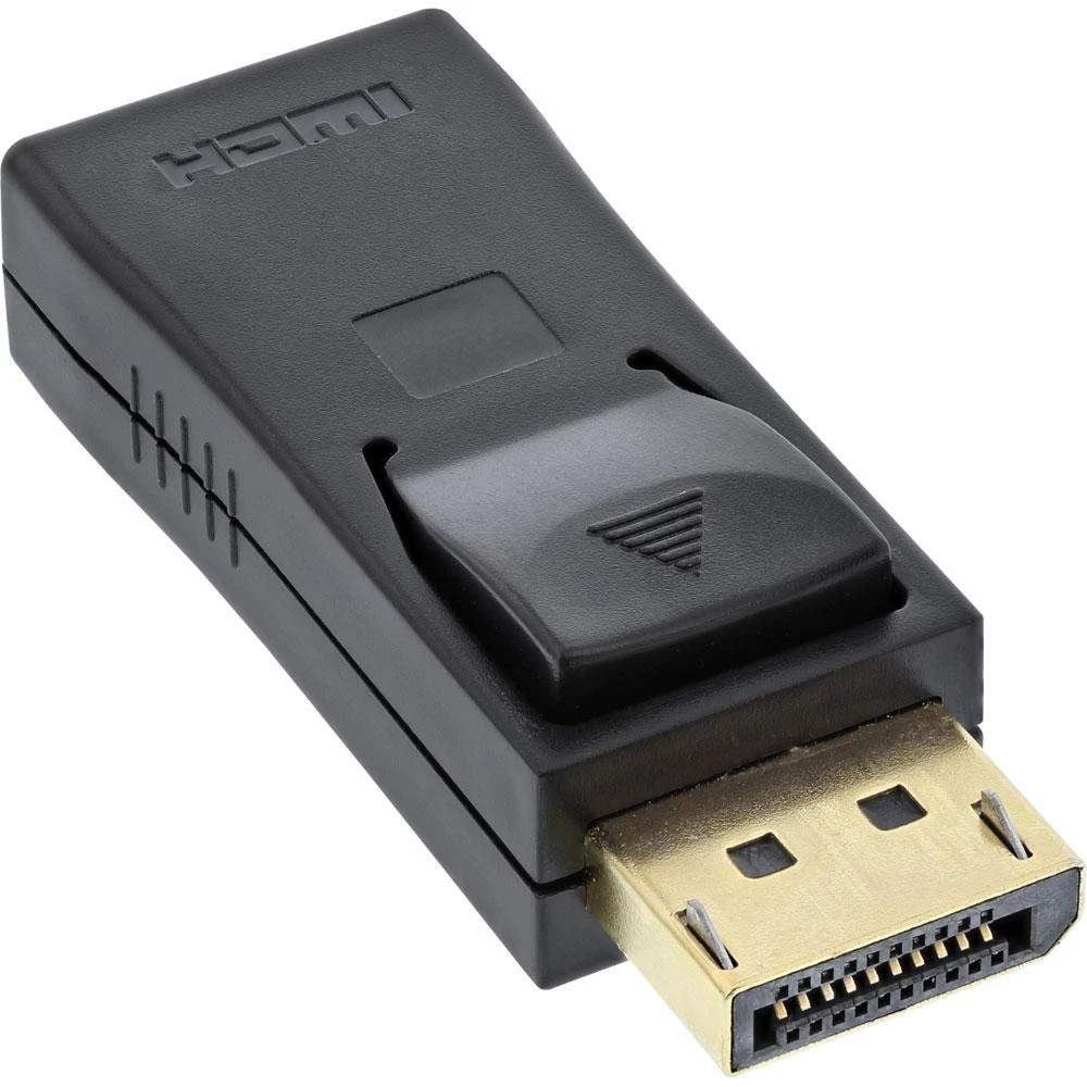 DisplayPort į HDMI adapteris su fiksavimo mygtuku