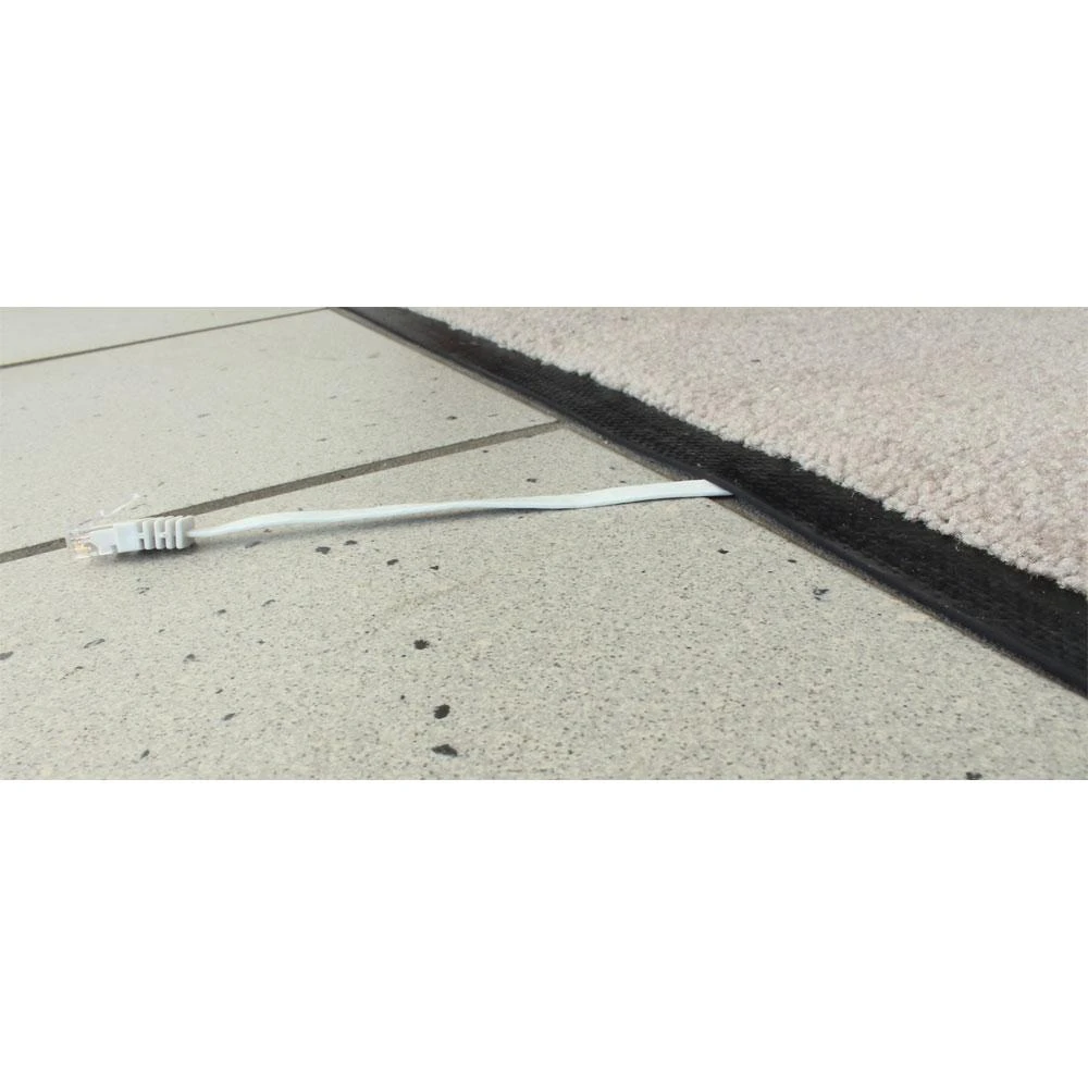 InLine 0.5m - U/UTP tinklo kabelis - 1000 Mbit - Cat.6 - RJ45 - balta (71655W)