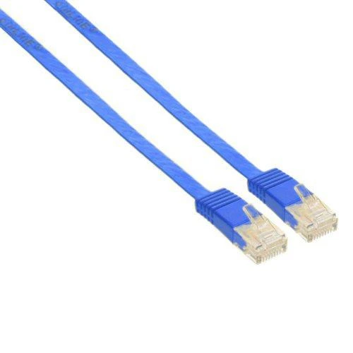 InLine 5m – U / UTP tinklo kabelis – 1000 Mbit – Cat.6 – RJ45 – mėlynas (71605B)