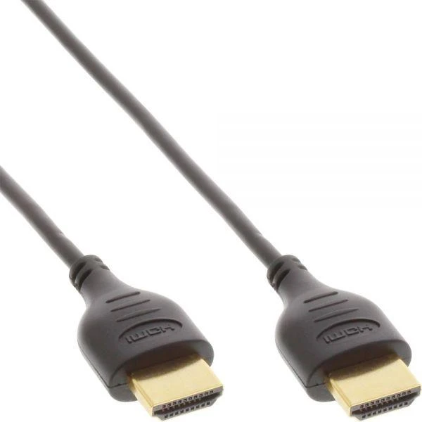 InLine HDMI kabelis su paauksuotomis jungtimis