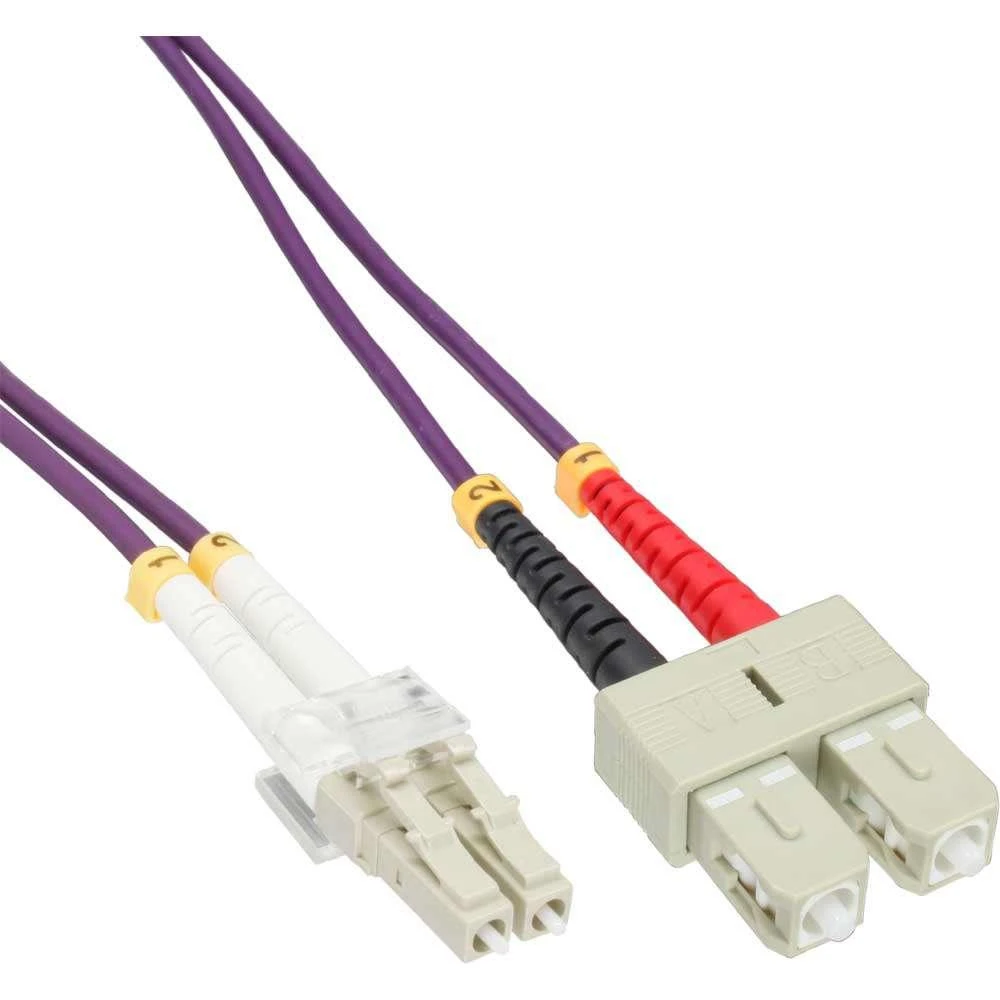 InLine optinio pluošto dvipusis LC/SC 50/125 µm OM4 7,5 m (88647P)