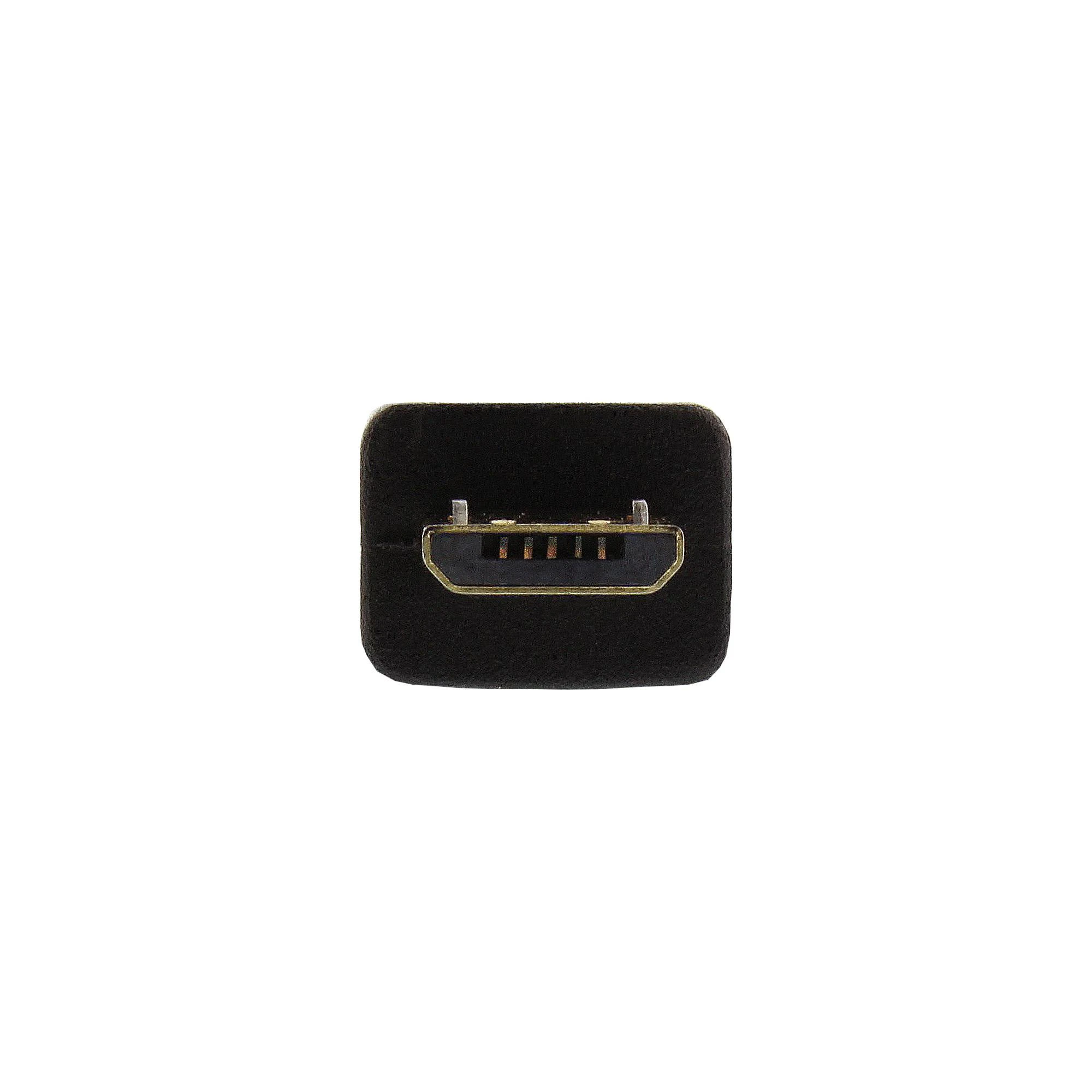 Kabelis USB InLine microUSB – microUSB 3 m Juodas (32730P)