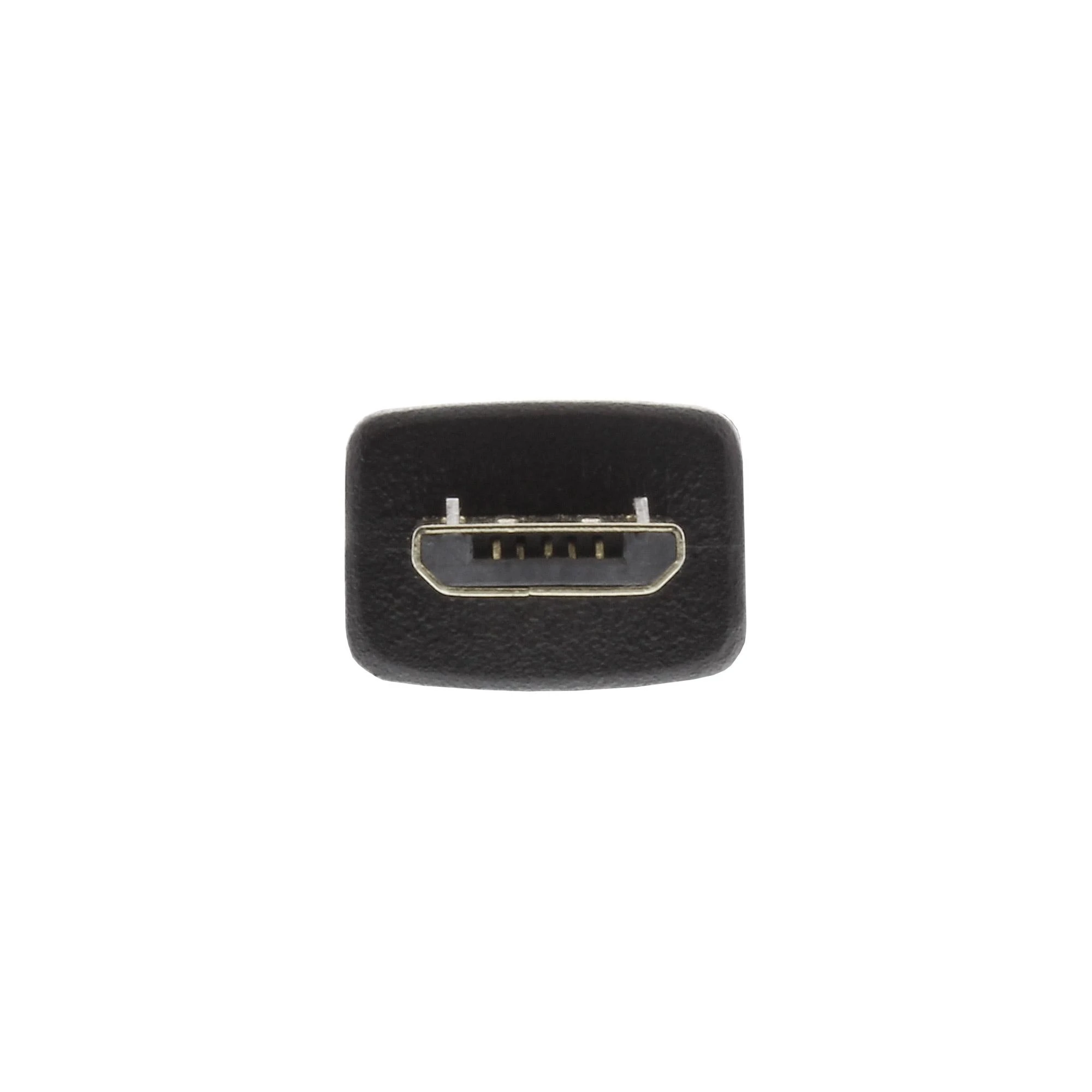 Kabelis USB InLine USB-A - micro-B 1,8 m Juodas (31718Q)