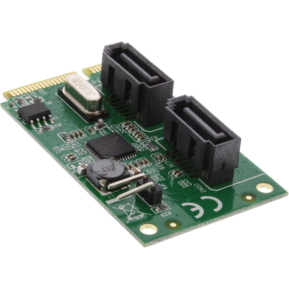 Kontroler InLine Mini-PCIe – 2x SATA III RAID (66907)