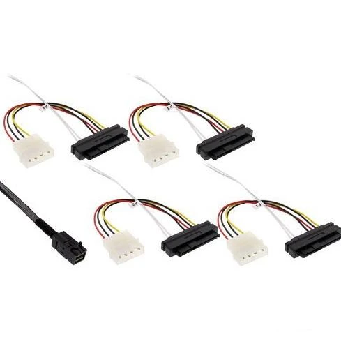 InLine SFF 8482 – SFF-8643, 0,5 m, daugiaspalvis (27632A)