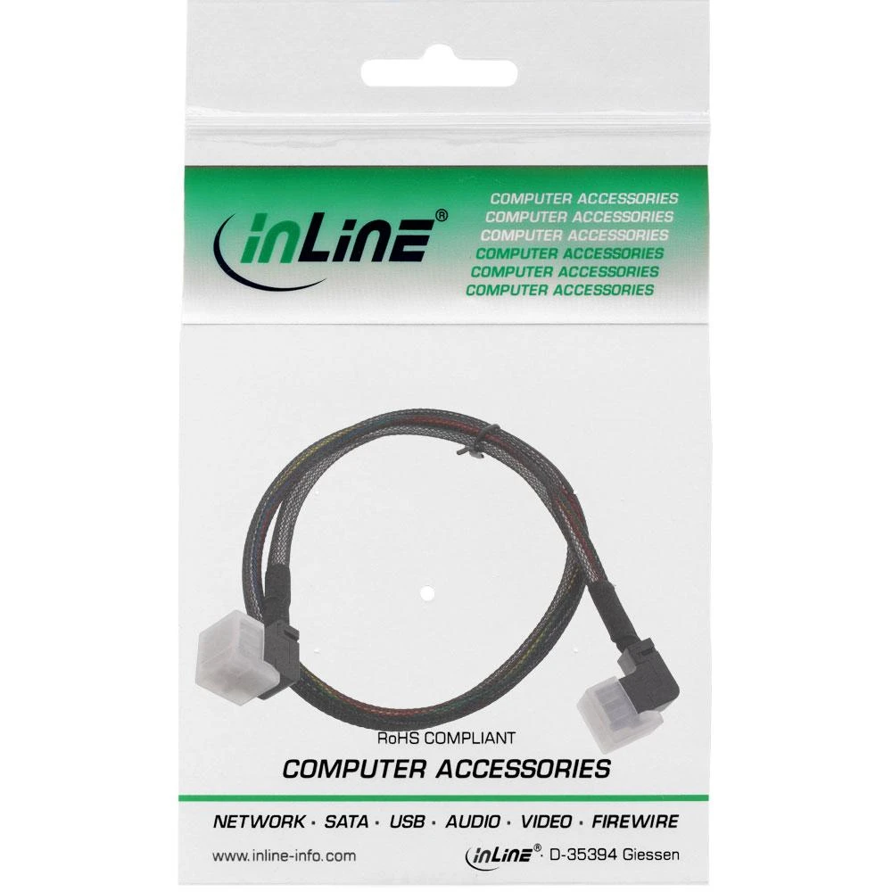 InLine SFF 8643 - SFF 8643, 1m, Juodas (27626B)