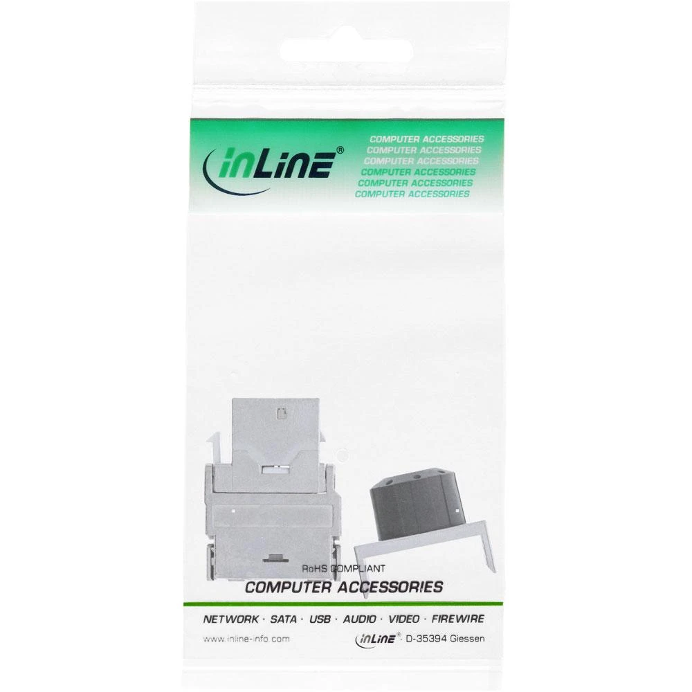 InLine Modulis Premium RJ45 Keystone Jack 6a, su su apsauga nuo dulkių