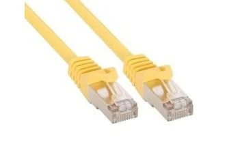 InLine Patchcord SF/UTP Cat.5e, geltona 50m (72555Y)
