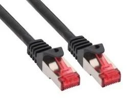 InLine Patchcord S/FTP, PiMF, Cat.6, 250MHz, PVC, juoda 15m (76415S)