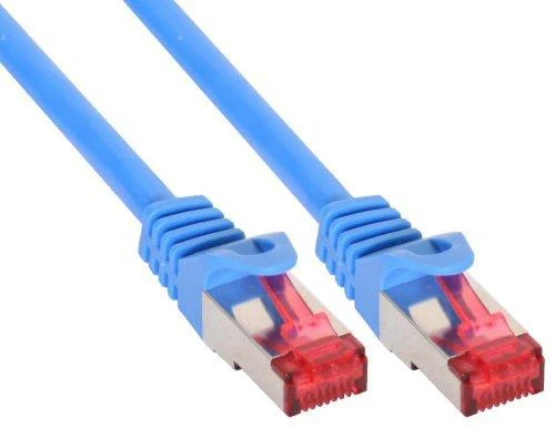 InLine Patchcord S/FTP, PiMF, Cat.6, 250MHz, PVC, mėlyna 20m (76420B)