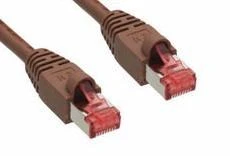 InLine Patchcord S/FTP, PiMF, Cat.6, 250MHz, PVC, ruda 25m (76425K)