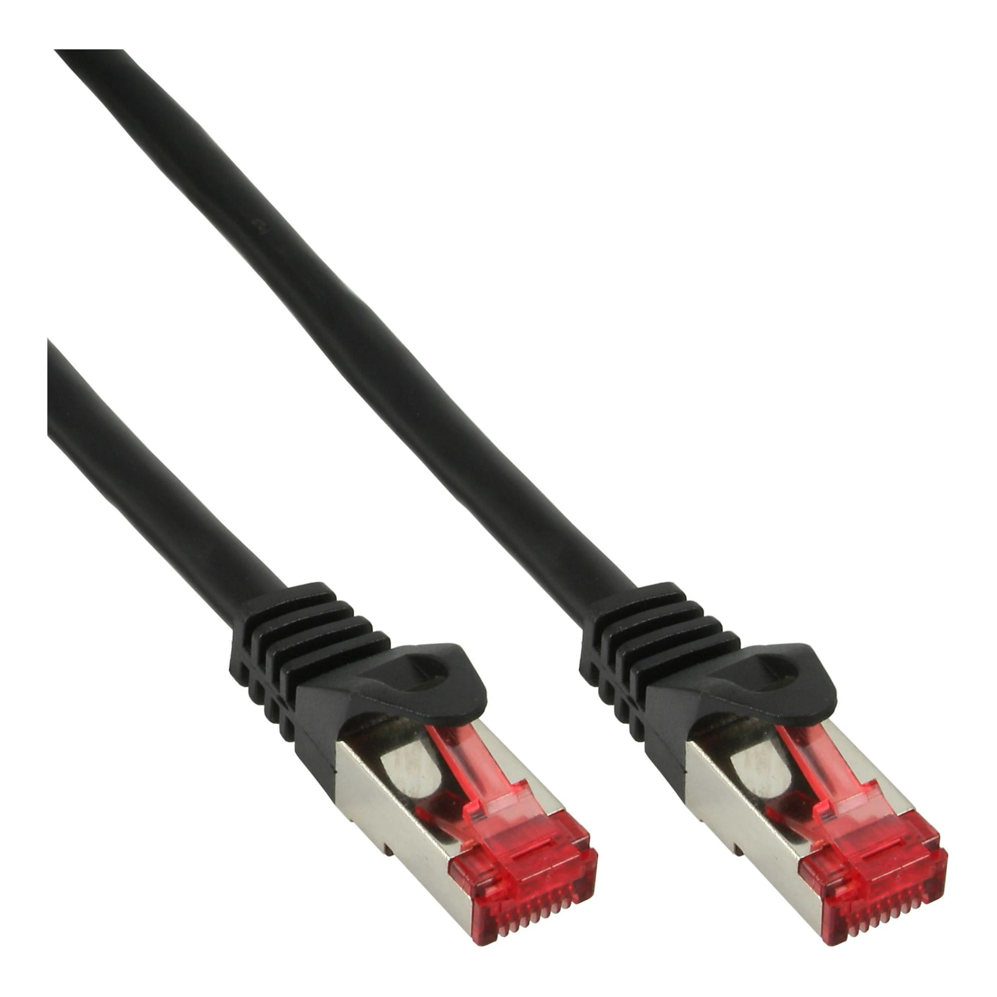InLine 76405S pataisomasis kabelis RJ45 kištukas į RJ45 kištuką S/FTP Cat.6 juodas 5 m