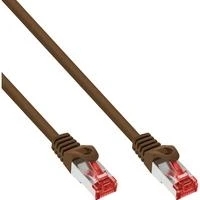 InLine Patchcord S/FTP, PiMF, Cat.6, 250MHz, PVC, ruda 7,5m (76407K)