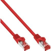 InLine Patchcord S/FTP, PiMF, Cat.6, PVC, raudona 7.5m (76407R)