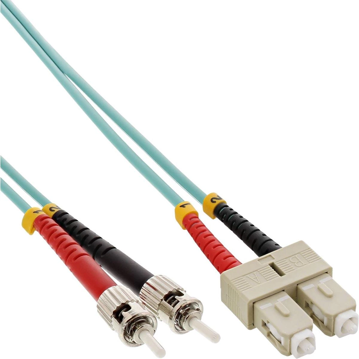 InLine Fiber Optic Duplex Kabelis SC/ST 50/125µm OM3 2m - 82502O