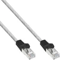 InLine Patchcord SF/UTP, Cat.5e, skaidrus 15m (72515T)