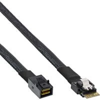 InLine SFF-8654 - SFF-8643, 0.5m, Juodas (27643A)