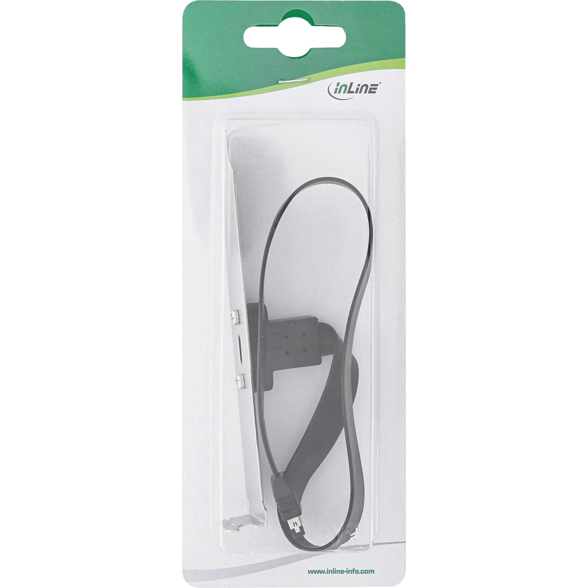 InLine lizdo laikiklis USB Type-C į USB 3.1 priekinį skydelį Key-A vidinis, 0,3 m
