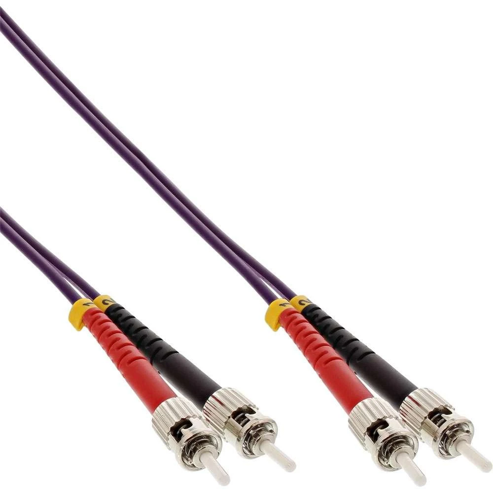 Inline Linijinis šviesolaidinis laidas ST/ST, 50/125 µm, OM4 7,5 m (81575P)