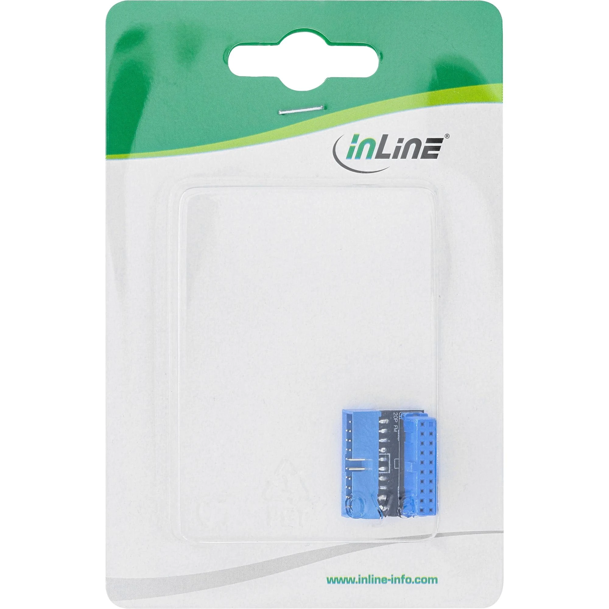 USB 3.0 19-pin adapteris originalioje pakuotėje