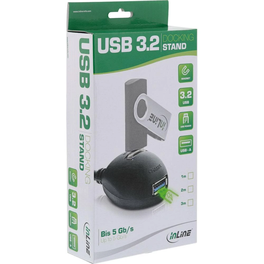 HUB USB InLine 2x USB-A 3.2 Gen1 (35653)