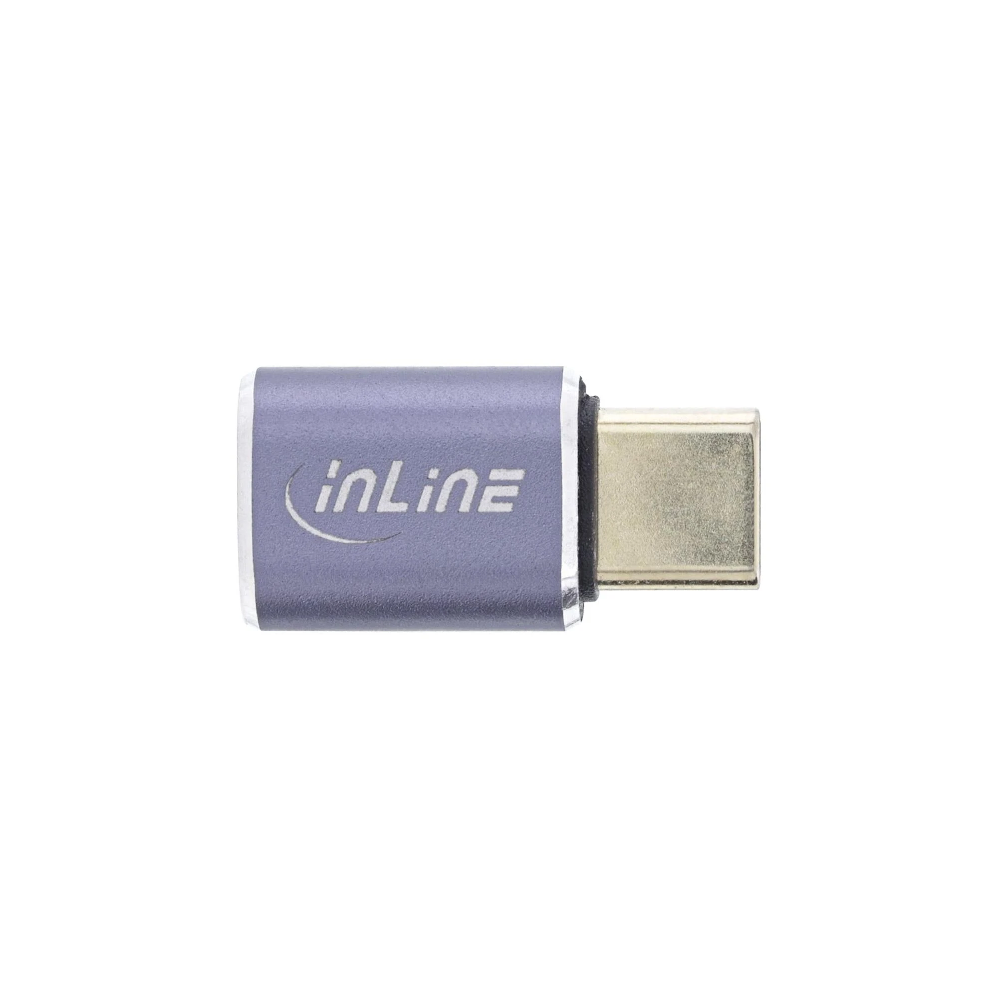InLine USB-C adapteris, pilkas metalinis korpusas