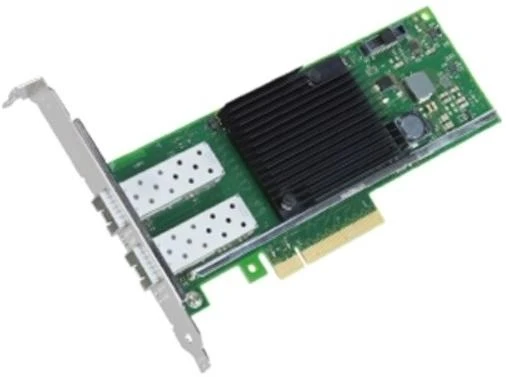 INTG INTEL X710-DA2 BLK 10GbE Ethernet serverio adapteris, 2 prievadai, tiesiogiai prijungiami, dviejų prievadų varinis PCIe 3.0