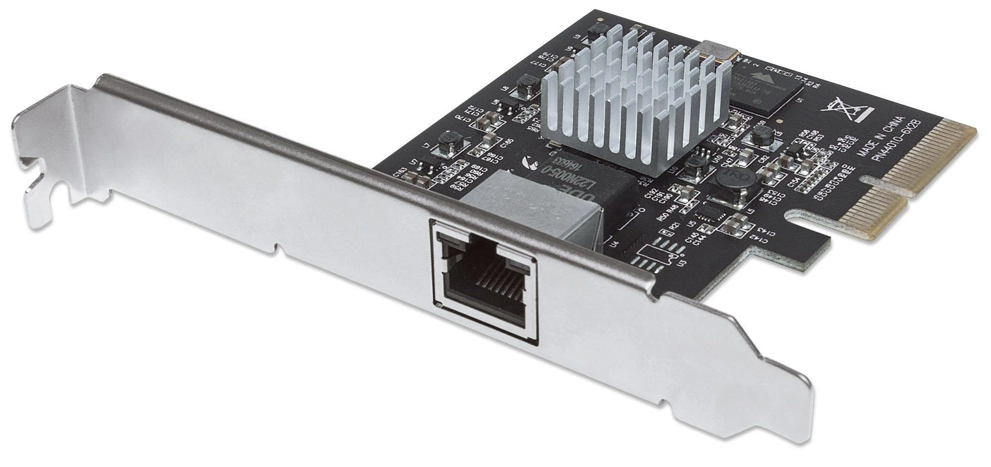 „Intracom INTELLINET PCI Express“ tinklo plokštė 10 gigabitų 10 GBASE-T 5 GBASE-T 2,5 GBASE-T 1 prievado PCI Express 2.0