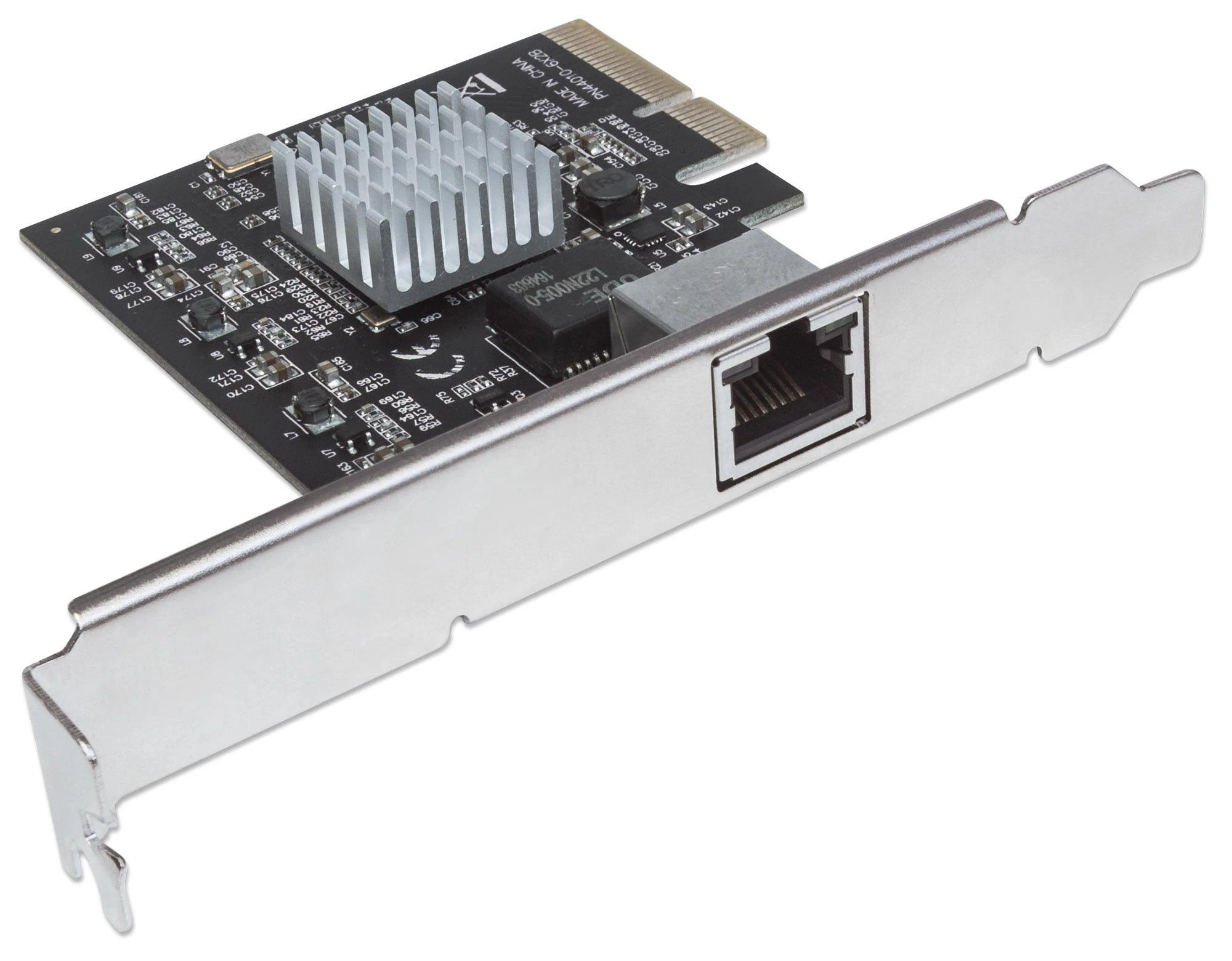 „Intracom INTELLINET PCI Express“ tinklo plokštė 10 gigabitų 10 GBASE-T 5 GBASE-T 2,5 GBASE-T 1 prievado PCI Express 2.0